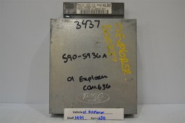2001-2002 Ford Explorer AT Engine Control Unit ECU 1L2F12A650ANC Module 30 14G1 - $9.49