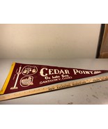 Vintage Cedar Park On Lake Erie Sandusky Ohio Pennant - $19.99