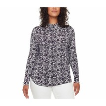 S.C. &amp; Co Women&#39;s Medium, Long Sleeve Hoodie, Rayon from bamboo, Navy Floral - £13.54 GBP