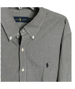 Ralph Lauren Gingham Checkered Button Down Shirt Long Sleeve XXL - $30.01 CAD