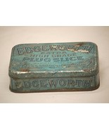 Edgeworth Blue Pipe Tobacco Tin Can Hinged Lid Richmond VA Vintage Empty b - £11.67 GBP