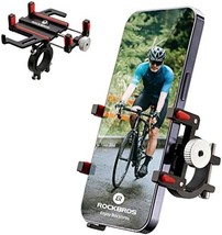 360° Rotatable Aluminum Bike Phone Mount for iPhone and Samsung Devices - £26.87 GBP