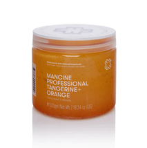 Mancine ﻿Tangerine & Orange Hot Salt Body Scrub, 18.3 Oz.