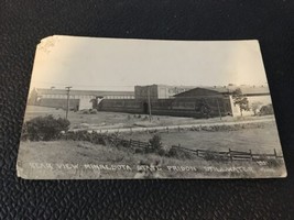 Minnesota State Prison Stillwater Rear View Postcard Land Grass Telephon... - £26.78 GBP