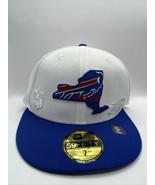 NWT Buffalo Bills 59Fifty New Era Fitted Hat Cap Size 7 - £23.59 GBP