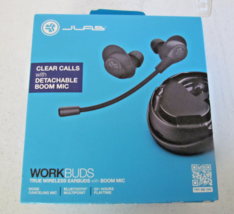 JLab Work Buds In-Ear True Wireless Earbud Headset Detachable Noise-Canc... - $465.08 MXN