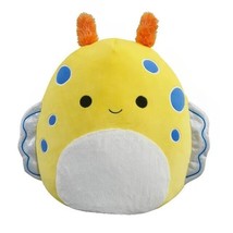 Squishmallows Ripply the Sea Slug 14&quot; Special Edition Yellow Spotted Squishy NWT - £35.52 GBP