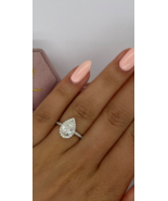 1.30 Ct D Color VVS2 Clarity IGI CERTIFIED Pear Cut Lab Grown Diamond Ha... - $2,539.16 CAD