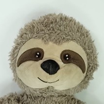 Sloth Happy Plush Stuffed Animal Brown Furry Floppy Soft Eyes 18&quot; No Tags - £19.38 GBP