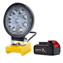 20V Work Light For Dewalt 20V Work Light (Bonus 1Pack 7.0Ah Battery Incl... - £43.19 GBP