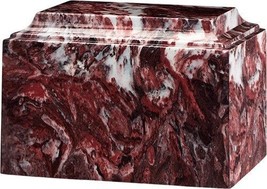 Large/Adult 225 Cubic Inch Tuscany Firerock Cultured Marble Cremation Urn - $257.99