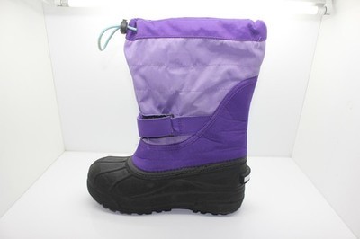 Columbia Powderbug Plus II Boots in Emperor, Paisley Purple Youth Size 3 Item image 6