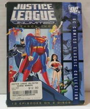 Justice League Unlimited Complete Second Season 2 Widescreen Animated 2 Disc - £11.18 GBP