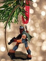 Disney Infinity Star Wars BOBA FETT Action Figure Custom Holiday Ornament - $19.80
