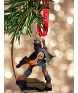 Disney Infinity Star Wars BOBA FETT Action Figure Custom Holiday Ornament - $364.64 MXN