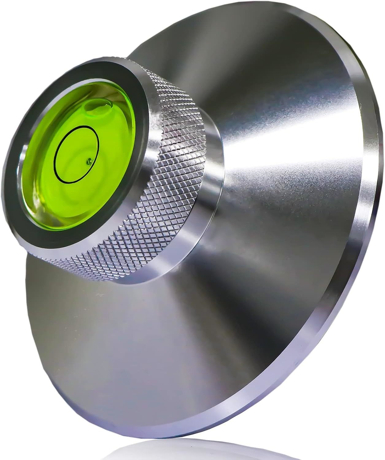The Audiophile Record Weight Stabilizer Bubble Level, Aluminum Turntable... - $33.52