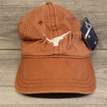 Texas Longhorns J. America Baseball Cap Hat Orange One Size Adjustable - £13.98 GBP