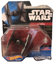 First Order Tie Fighter Die Cast Hot Wheels Star Wars Starships: 2016 Di... - $9.49