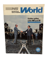 NS Norfolk Southern World Employee Magazine First Issue 1st Quarter Report 1982 - £11.58 GBP