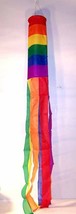 RAINBOW WINDSOCK wind socks flag gag novelty sox banner pride stripes co... - £5.28 GBP