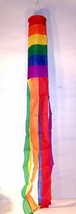 RAINBOW WINDSOCK wind socks flag gag novelty sox banner pride stripes colors - £4.96 GBP