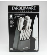 *Farberware Platinum High-Carbon Stainless Steel 15 Piece Cutlery Set in... - $45.34