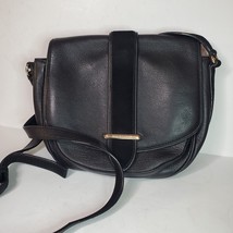 Kate Spade Hunts Place Marsi Leather Suede Crossbody Bag Black READ - £27.15 GBP