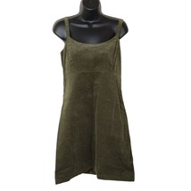 Copper Key Juniors Large Forest Green Micro Corduroy Jumper Mini Dress - £34.29 GBP