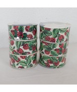 Berry Fabric Ribbon Treasures Value Pack Lot of 2 Offray 1.375&quot; W x 12&#39; ... - £6.17 GBP