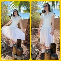 Vintage Karen Alexander Saks Quinto Avenue Sud-Ovest Flare Dress Medio P... - $83.09