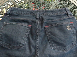 CJ Grace Womens Bootcut Stretch Dark Wash Blue Jeans Size 27 Cookie Johnson - £18.71 GBP