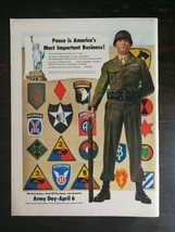 Vintage 1949 The U.S. Army - Army Day Full Page Original Ad 1221 - £5.30 GBP
