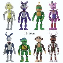 8 pcs Five Nights At Freddy&#39;s FNAF SET Action Figure Gift New Toy 2022 USA Stock - £41.16 GBP
