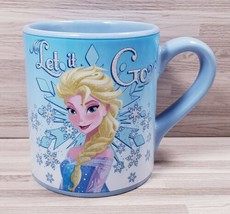 Disney&#39;s Frozen Elsa &quot;Let it Go&quot; 10 oz. Blue Coffee Mug Cup  - £11.45 GBP