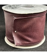 McGinley Mills Saddle skin Ribbon BlackBerry 10 Yds - $9.89