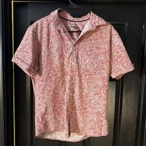 Apt 9 Button Down Multi Pattern Color Shirt (M) Medium Standard Untuck F... - €10,28 EUR