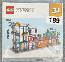 LEGO 31141 Creator 3 in 1 Main Street Instruction Manual Only OEM Original - $9.89