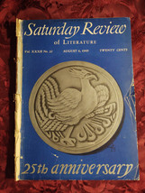 Saturday Review August 6 1949 25th Anniversary Clifton Fadiman John P. Marquand - £6.96 GBP