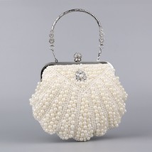 Women Wedding Purse And Handbag Elegant Evening Party Bags Clutches White  Poche - £95.76 GBP