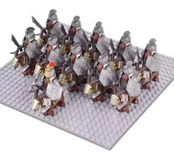 Warg Varg Orcs Soldier VS Uruk-hai Azog Figures Goats Mini Dwarfs XP304 - $28.99