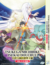 Anime Dvd Tsuki Ga Michibiku Isekai Douchuu VOL.1-12 End English Sub + Free Ship - £28.04 GBP