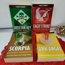 Lot 3-6 Trade PB Alex Rider Adventure Series Books by Anthony Horowitz (4) - $12.98