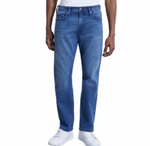 Chaps Jeans Slim Straight Men&#39;s Denim Pants, NEW WAVE WASH, Blue , Size: 32x34 - £20.24 GBP