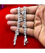 925 Sterling Silver Baby Anklet, Silver Anklet Bracelet, Gift for Baby A... - €65,22 EUR