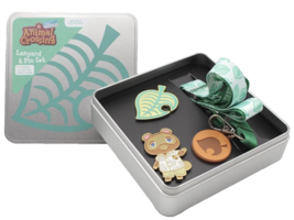 Nintendo Animal Crossing Lanyard &amp; Pin Set NEW Sealed, Free Shipping - $9.21