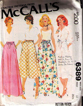 Vintage 1978 Misses' SKIRTS Pattern 6389-m Size 12 - £9.43 GBP