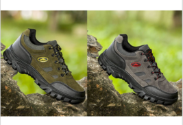 Men’s Comfortable, running Sports Casual Outdoor Wear-Resistant Sneakers... - $17.99