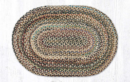 Earth Rugs C-999 Random Oval Braided Rug 20&quot; x 30&quot; - £31.64 GBP