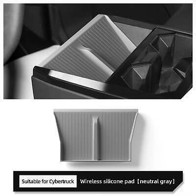 Compatible with Tesla Cybertruck 2024 Wireless Charging Non-Slip Silicone Pad Item image 2