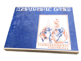 Computamatic Football Vintage 70s 1971 Computer Game System (Untested) - £11.79 GBP